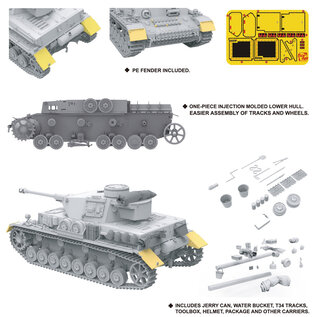 Border Model Pz.Kpfw. IV Ausf. G MID "Kharkov 1943" - 1:35