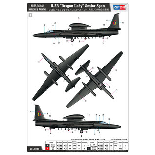 HobbyBoss Lockheed U-2R “Dragon Lady” Senior Span - 1:48