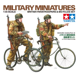 TAMIYA Tamiya - British Paratroopers & Bicycles Set - 1:35