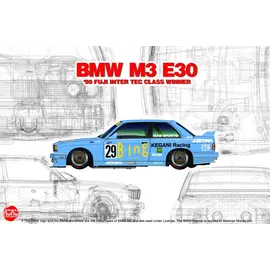 NuNu Model Kit NuNu - BMW M3 E30 Gr. A 1990 Fuji InterTEC Class Winner - 1:24