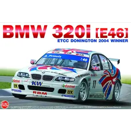 NuNu Model Kit NuNu - BMW 320i E46 European Touring Car Championship ETCC Donington 2004 Winner - 1:24