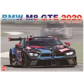 NuNu Model Kit NuNu - BMW M8 GTE 2020 2020 24 Hours of Daytona Winner - 1:24