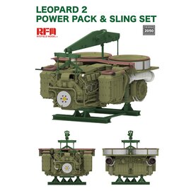 Ryefield Model RFM - Leopard 2 Power pack & Sling set MTU MB-873 Ka-501 Diesel Engine - 1:35