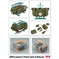 Ryefield Model Leopard 2 Power pack & Sling set MTU MB-873 Ka-501 Diesel Engine - 1:35