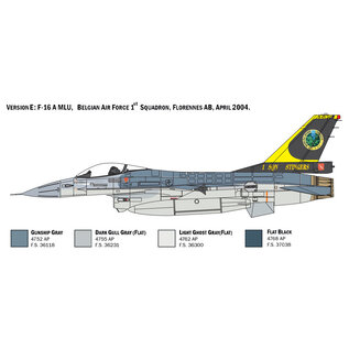 Italeri General Dynamics F-16A Fighting Falcon - 1:48