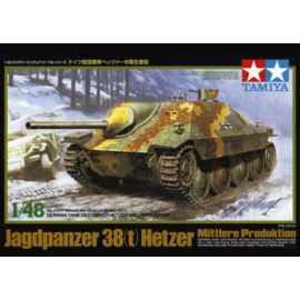 TAMIYA Tamiya - Jagdpanzer 38(t) Hetzer - Mittlere Produktion - 1:48