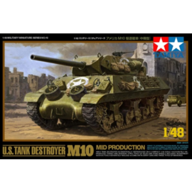 TAMIYA Tamiya - U.S. Tank Destroyer M10 - Mid Production - 1:48