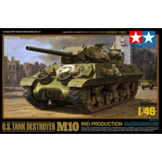 TAMIYA U.S. Tank Destroyer M10 - Mid Production - 1:48