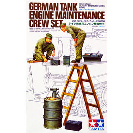 TAMIYA Tamiya - German Tank Engine Maintenance Crew Set - 1:35