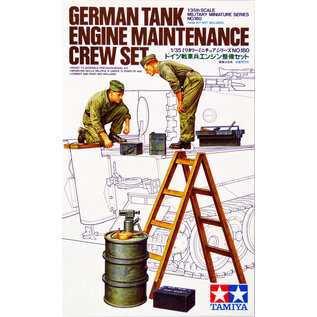 TAMIYA German Tank Engine Maintenance Crew Set - 1:35