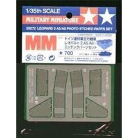 TAMIYA Tamiya - Leopard 2 A5/A6 Photo-Etched Parts Set - 1:35