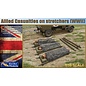 Gecko Models Allied Casualties on Stretchers (WWII) - 1:35