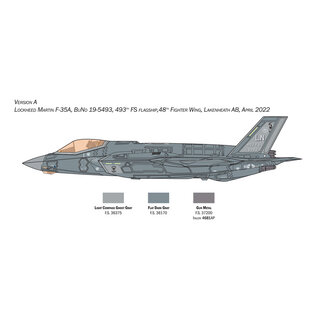 Italeri Lockheed Martin F-35A Lightning II CTOL version (Beat mode) - 1:72