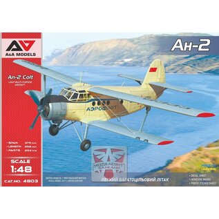 A&A Models Antonov An-2 "Colt" - Utility Byplane - 1:48