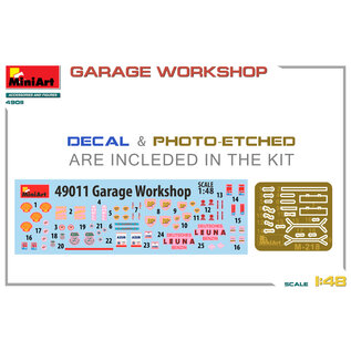 MiniArt Garage Workshop - 1:48