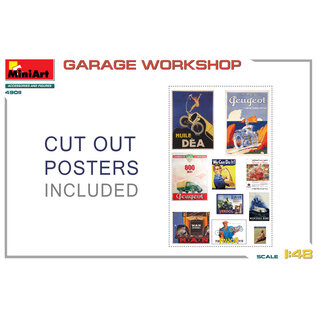 MiniArt Garage Workshop - 1:48