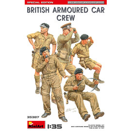 MiniArt MiniArt - British Armoured Car Crew - Special Edition - 1:35