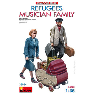 MiniArt Refugees - Musician Family - 1:35