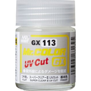 Mr. Hobby Mr. Color GX Super Clear III UV Cut - Flat