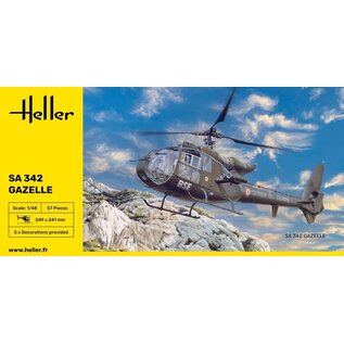 Heller Aérospatiale SA 342 Gazelle - 1:48