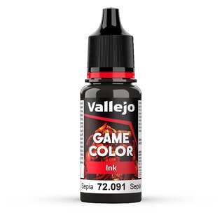 Vallejo Game Ink - 091 Sepia,  18ml