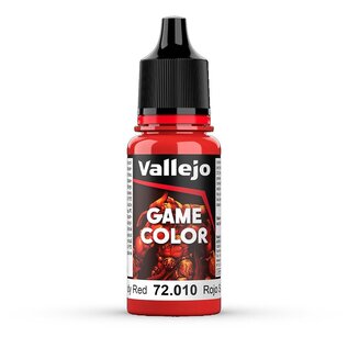 Vallejo Game Color - 010 Bloody Red, 18ml