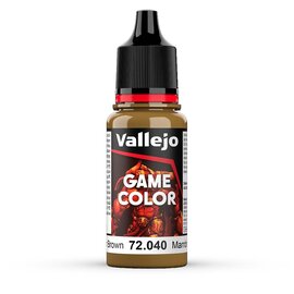 Vallejo Vallejo - Game Color - 040 Leather Brown, 18ml