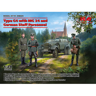 ICM Type G4 with MG 34 and German Staff Personnel - 1:24