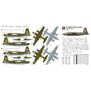 Hobby 2000 Martin B-26 B/C Marauder 12th AF MTO - 1:72