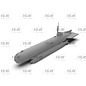 ICM U-Boat Type "Molch" WWII German Midget Submarine - 1:72