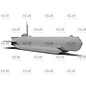 ICM U-Boat Type "Molch" WWII German Midget Submarine - 1:72