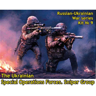Master Box The Ukrainian Special Operations Forces. Sniper Group - 1:35