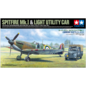 TAMIYA Supermarine Spitfire Mk.I & Light Utility Car 10HP Tilly Set - 1:48