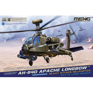 MENG Boeing AH-64D Apache Longbow - Heavy Attack Helicopter - 1:35