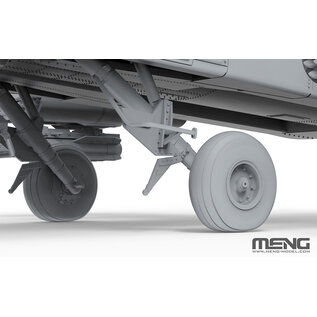 MENG Boeing AH-64D Apache Longbow - Heavy Attack Helicopter - 1:35