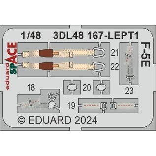 Eduard F-5E - Space 3D-Decals (AFV / Eduard-Kit) - 1:48