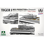 TAKOM Tiger I Mid Production w/zimmerit Sd.Kfz. 181 Pz.Kpfw. VI Ausf. E Otto Carius - Limited Edition - 1:35