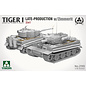 TAKOM Tiger I Late Production w/zimmerit Sd.Kfz. 181 Pz.Kpfw. VI Ausf. E (Late/Late Command) - 1:35