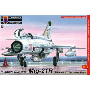 Kovozávody Prostějov Mikoyan-Gurevich MiG-21R "Fishbed H" - European Users - 1:72