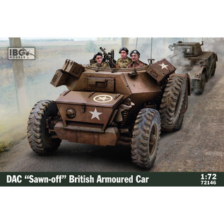 IBG Models British Daimler Armoured Car "Sawn-Off" - 1:72