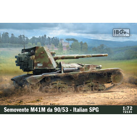 IBG Models IBG - M41M Semovente da 90/53 Italian self-propelled gun - 1:72