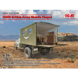 ICM ICM - WWII British Army Mobile Chapel - 1:35