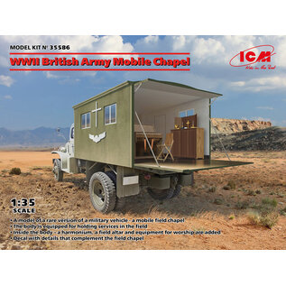 ICM WWII British Army Mobile Chapel - 1:35