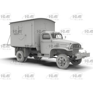 ICM WWII British Army Mobile Chapel - 1:35