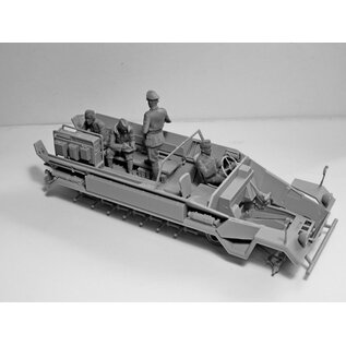 ICM "Beobachtungspanzerwagen" Sd.Kfz. 251/18 Ausf. A - WWII German Observation Vehicle with crew - 1:35