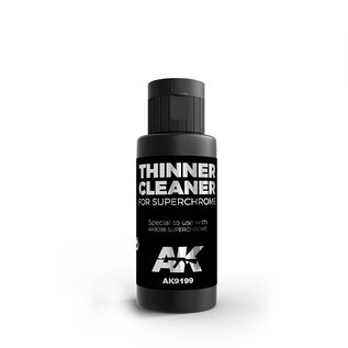 AK Interactive Thinner / Cleaner for Super Chrome