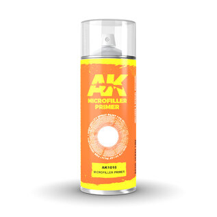 AK Interactive Microfiller Primer Spray Grey