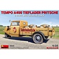 MiniArt Tempo A400 Tieflader Pritsche - 3-Wheel Beer Delivery Track - 1:35