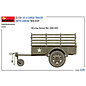 MiniArt G-518 US 1t Cargo Trailer with Canvas "Ben Hur" - 1:35