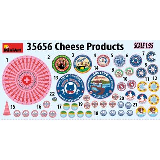 MiniArt Cheese Products - 1:35